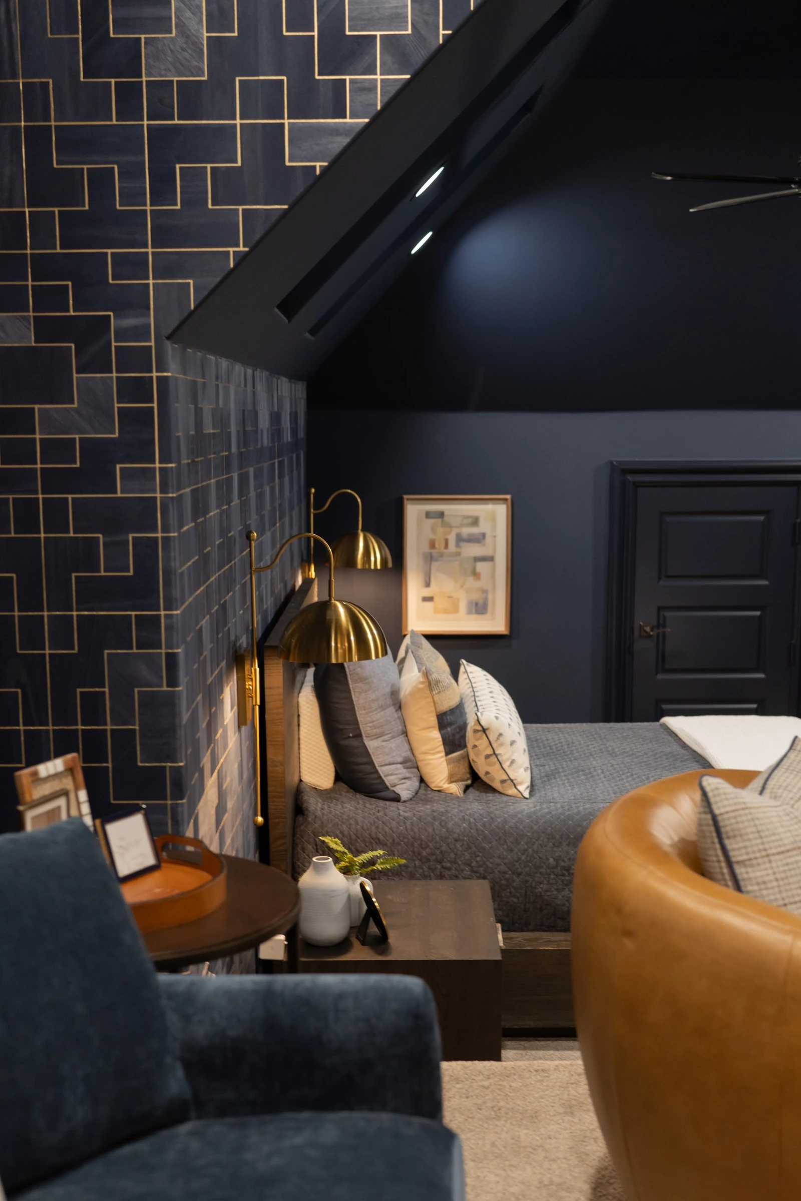 All Grown Up Moody Boy's Room interior design in Colleyville, TX