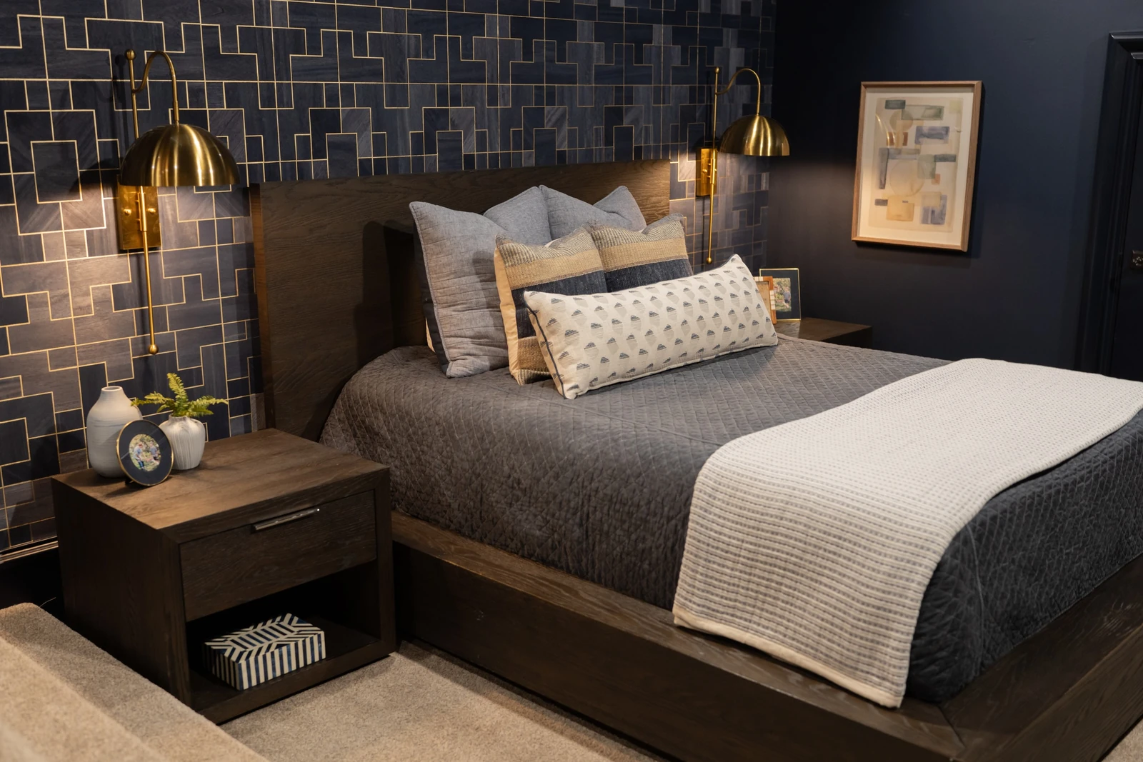 All Grown Up Moody Boy's Room interior design in Colleyville, TX