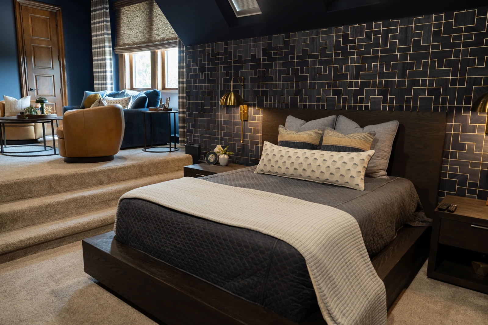 All Grown Up Moody Boy's Room interior design in Colleyville, TX