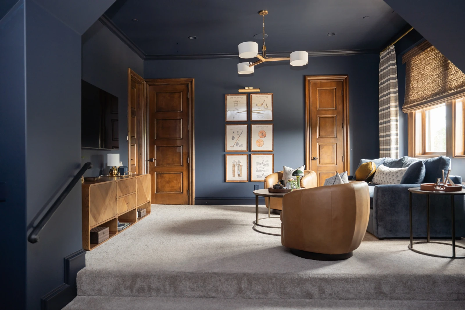All Grown Up Moody Boy's Room interior design in Colleyville, TX