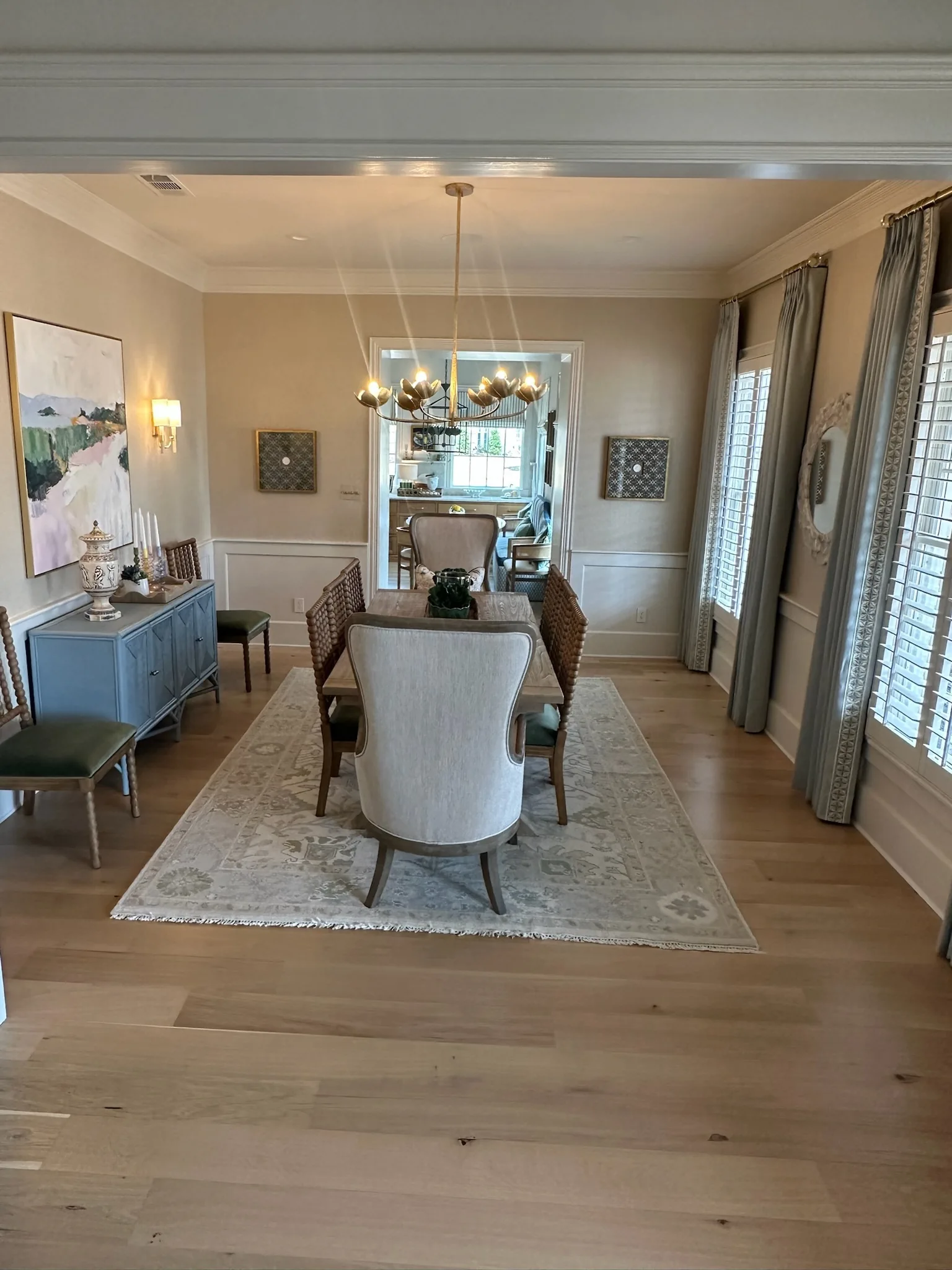 The Father of the Bride House interior design in Colleyville, TX