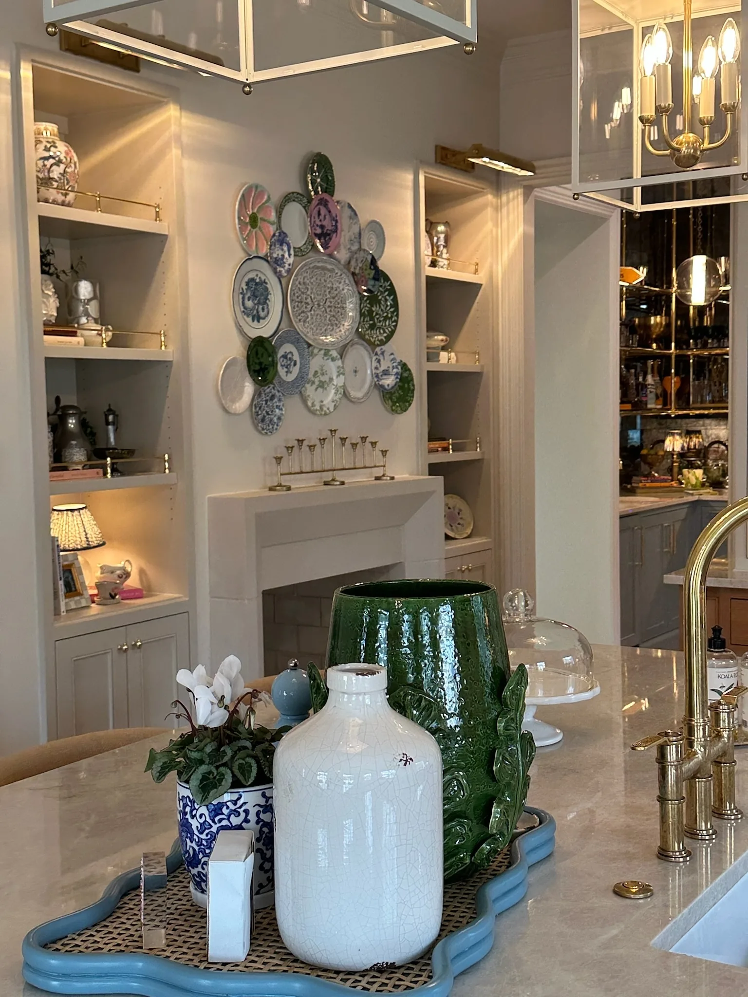 The Father of the Bride House interior design in Colleyville, TX